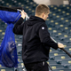 Most polite and hygienic Eagles fan being removed from the Linc.